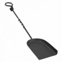 Wrought iron ash shovel