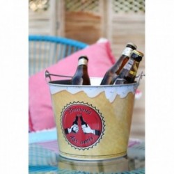 Brewery Galvanized Metal Beer Bucket
