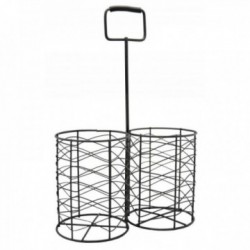 Czarny uchwyt na butelkę (2...