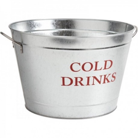 Cold Drinks Zinc Beer Bucket