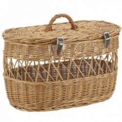 Wicker transport cage for...