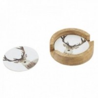 Szkło szklane deer x6