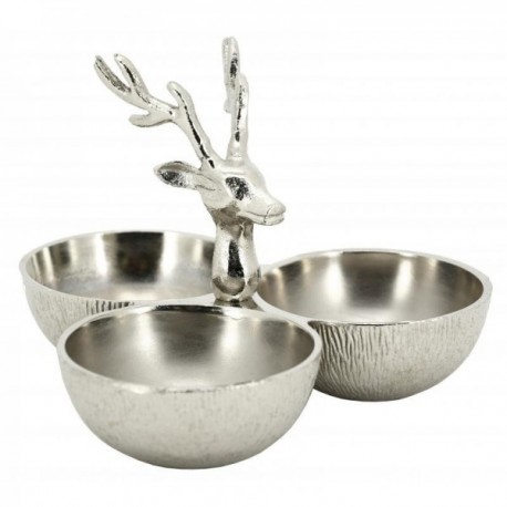 Aperitif dish aluminum cups Deer