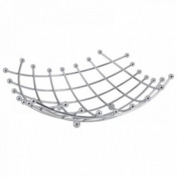 Kromattu metalli hedelmäkori