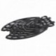 Cast iron cicada plate undersides