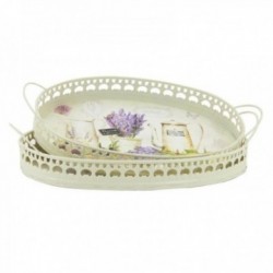 Oval serving trays in...