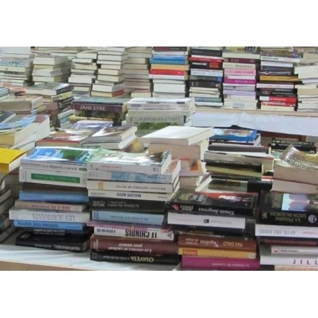 Lot 450 Books Pallet Reseller Destocking Novel, Literature, Children, Cooking, Sport, Leisure