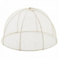 Cloche à fromage ronde en filet sinamay
