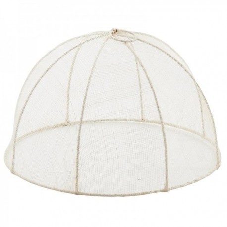 Cloche à fromage ronde en filet sinamay