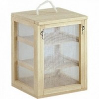 Wooden Cheese Cages Set of 2