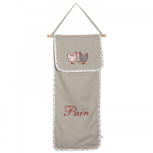 Borsa da parati in cotone cotto a muro e in lino appeso ed ecologica