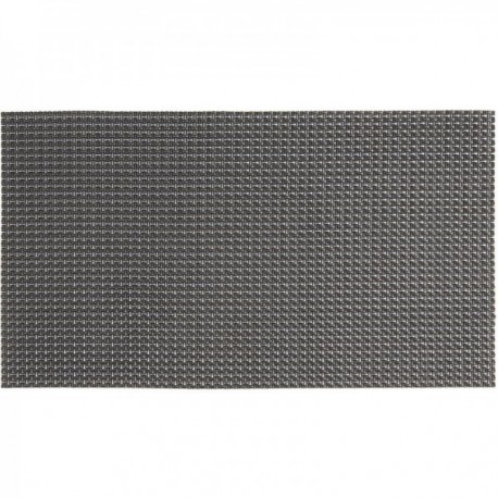 Set of 6 gray vinyl placemats