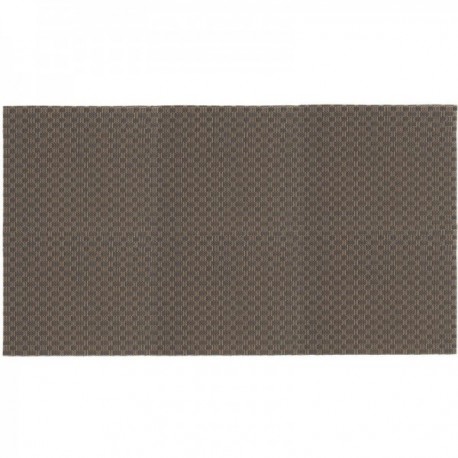 Zestaw 6 brązowych zestawów stołowych winylowych