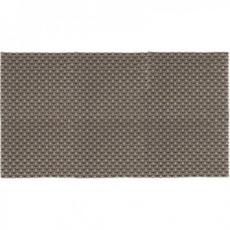 Zestaw 6 brązowych zestawów stołowych winylowych