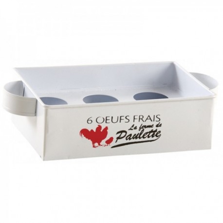 Metal Egg Box (6 munaa)