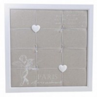 Pêle-mele seinä ja juutti seinä sukat