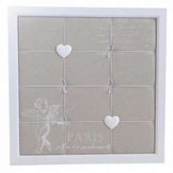 Pêle-mele seinä ja juutti...