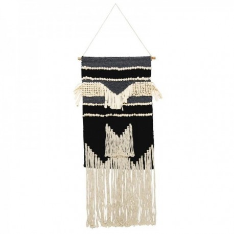 Dekoracja ścienna wiszące w bawełnie z frędzlami