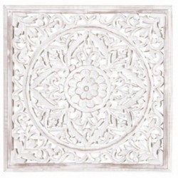 Mandala Carved Bleached...