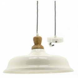 Pendant lamp in white...