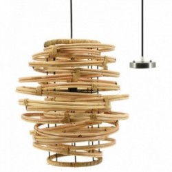 Rattanowa lampa wisząca