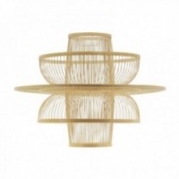 Konstrukcja zawieszania abażuralnego bambusa