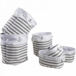 Ustaw 3 kosze z pralnymi +...