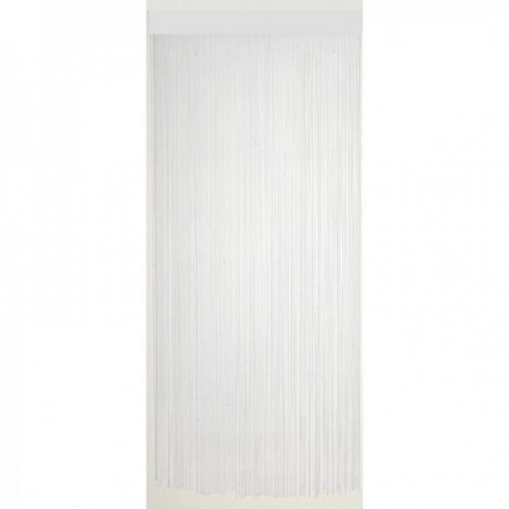 Tenda da porta in cotone bianco