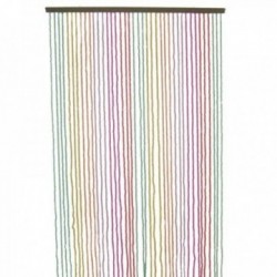 Multicolor Hout Pearl Deur Gordijn | 60 in afwachting van Boheemse en anti-vliegscheiding