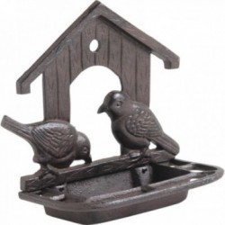 Alimentador de aves murmuró con fong-bath & Bird of Rustic Aves, Exterior suspendida al aire libre Decoración al aire libre