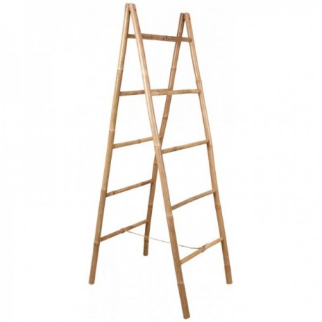 Składana podwójna drabina bambusowa
