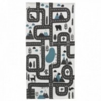 Carpet Children's Road Route Circuit Car Cotton Game Mat