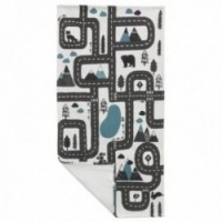 Carpet Children's Road Route Circuit Car Cotton Game Mat