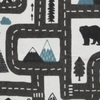 Carpet Children's Road Route Circuit Car Cotton Game Mat