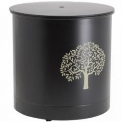 Sort Tree of Life Tree Tank Brystkabine: Pellettank Opbevaring Komfur Design & Øvelse