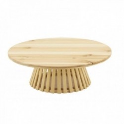 Tagliere rotondo per formaggi su supporto in legno Ø 30,5 cm