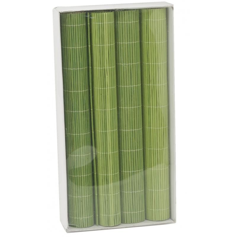 Tischsets aus grnem Bambus - 4er-Set - Boisnature'l