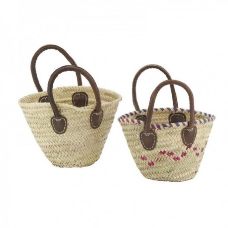 Tote Bag For Children In Natural Palm
