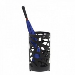 OpenWork Black Metal Paraply Holder: Eleganse, Modern Design og Praktisk Lagring for din oppføring