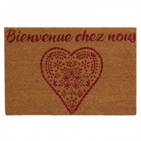 Coconut Coconut Punainen sydän "Tervetuloa meille"