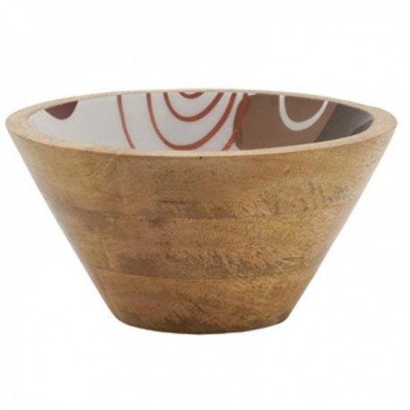 Manguer Drewniana miska i żywica Ø 20 cm