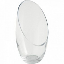 Round glass vase ø 12 cm