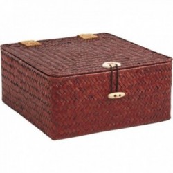 Red tinted palm box
