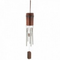 Bamboo and Metal Wind Carillon: Outdoor & Interior Beach Carillon, Zen & Relaxing Music Decoration
