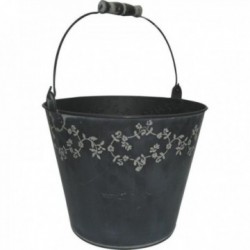 Mobile handle zinc bucket