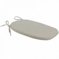 ECRU-tuoli tyyny, jossa kulho 43 x 41 cm