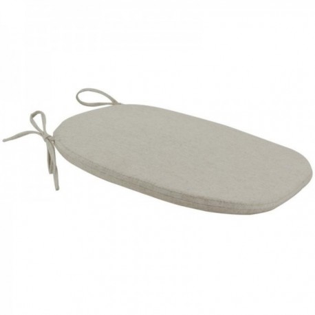 Poduszka na krzesło ECRU z miską 43 x 41 cm