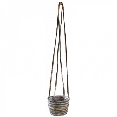 Planter Cache-potti ripustaa juutti