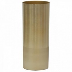 Guld metal vase