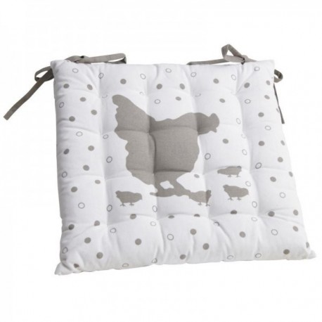 Pool puuvilla tuoli tyyny